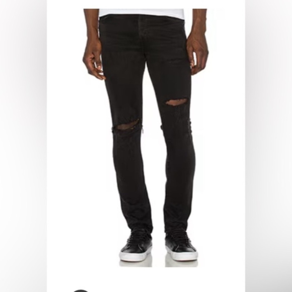 Agolde X A$ap Ferg Skinny In Grit Mens